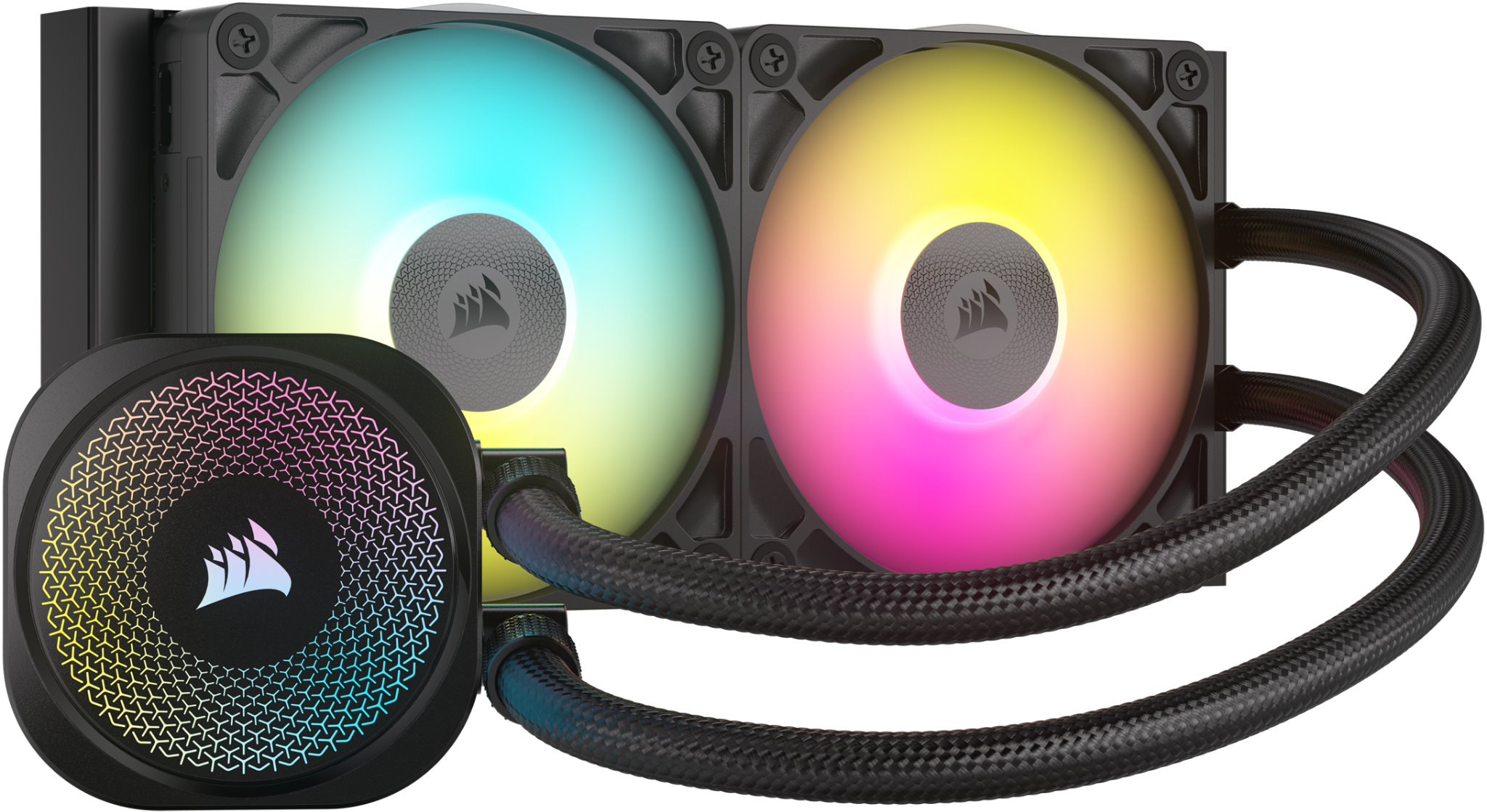 Tản Nhiệt Aio Corsair Icue Link Titan 240 Rx Rgb Black (Cw - 9061016 - Ww)