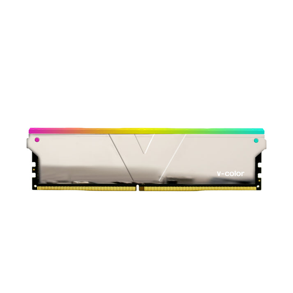  Ram V-Color Skywalker Plus 1x8 3600 RGB Silver DDR4 