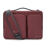  Túi đeo TOMTOC (USA) 360* shoulder bags MACBOOK 13“ - A42-C01R (DARK RED) 