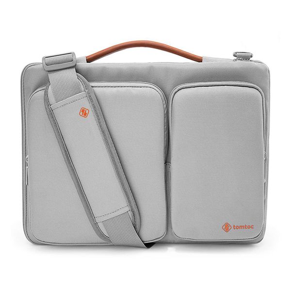  Túi đeo TOMTOC (USA) 360* shoulder bags MACBOOK 13“ - A42-C01S (GRAY) 