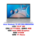 Laptop Asus Vivobook 15 X515EA BR2045W 
