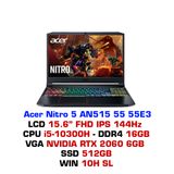  Laptop Acer Nitro 5 AN515 55 55E3 