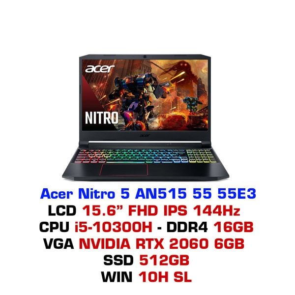  Laptop Acer Nitro 5 AN515 55 55E3 