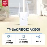  Bộ tiếp sóng WiFi 6 TP-Link RE505X chuẩn AX1500 