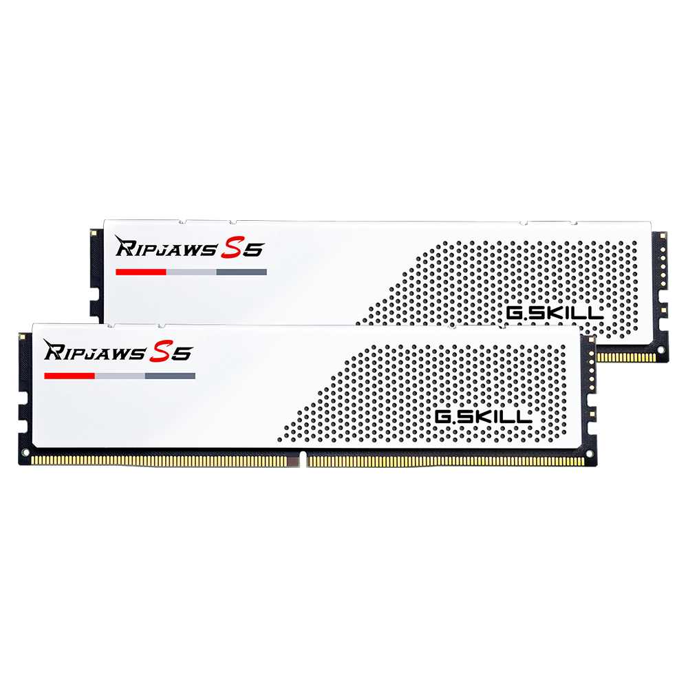 Ram G.skill Ripjaws S5 32Gb (2X16Gb) 5600 Ddr5 White (F5 - 5600U3636C16Gx2 - Rs5W)