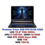  Laptop Gaming Acer Predator Triton 500 PT515-52 72U2 