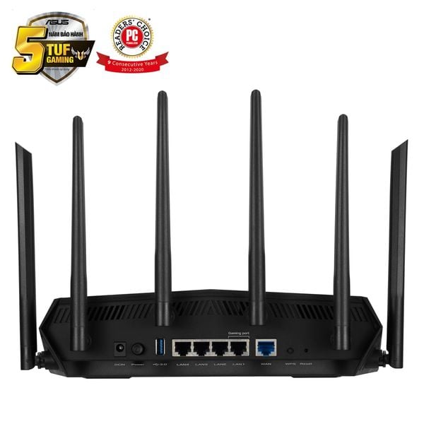  Bộ định tuyến WiFi 6 Asus TUF AX5400 chuẩn AX5400 