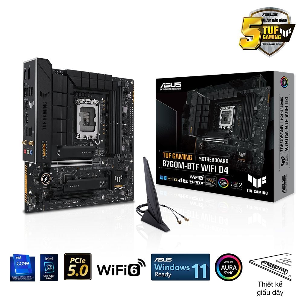Bo Mạch Chủ Asus Tuf Gaming B760M - Btf Wifi D4