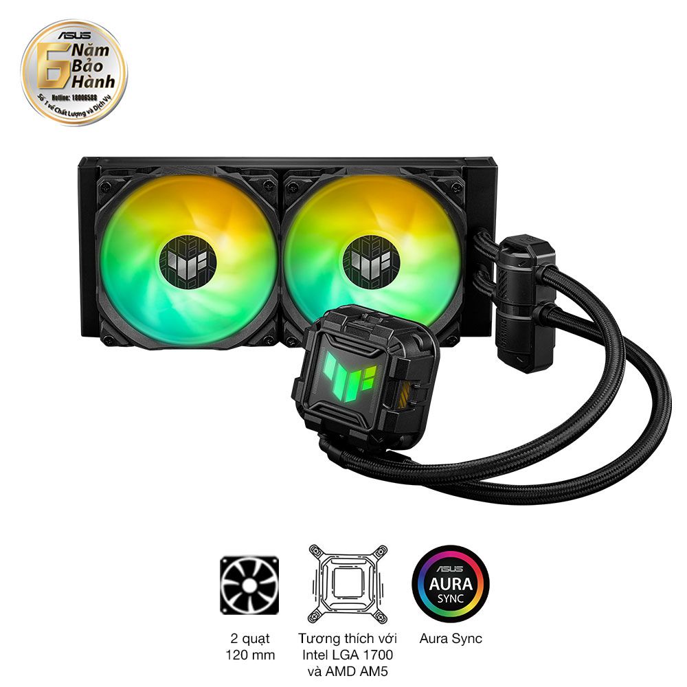 Tản Nhiệt Nước Aio Asus Tuf Gaming Lc Ii 240 Argb