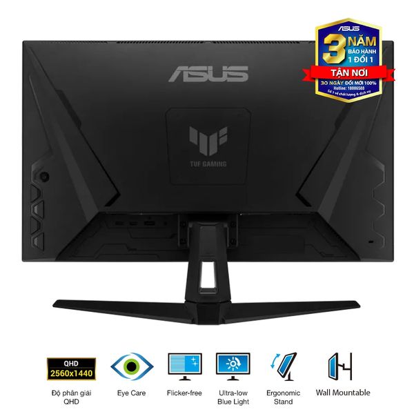  Màn hình ASUS TUF GAMING VG27AQ5A 27" Fast IPS 2K 210Hz chuyên game 