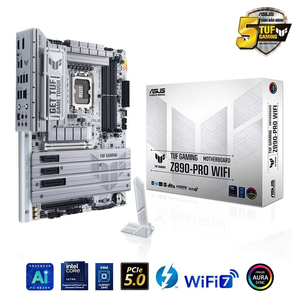 Bo Mạch Chủ Asus Tuf Gaming Z890 - Pro Wifi (Ddr5)