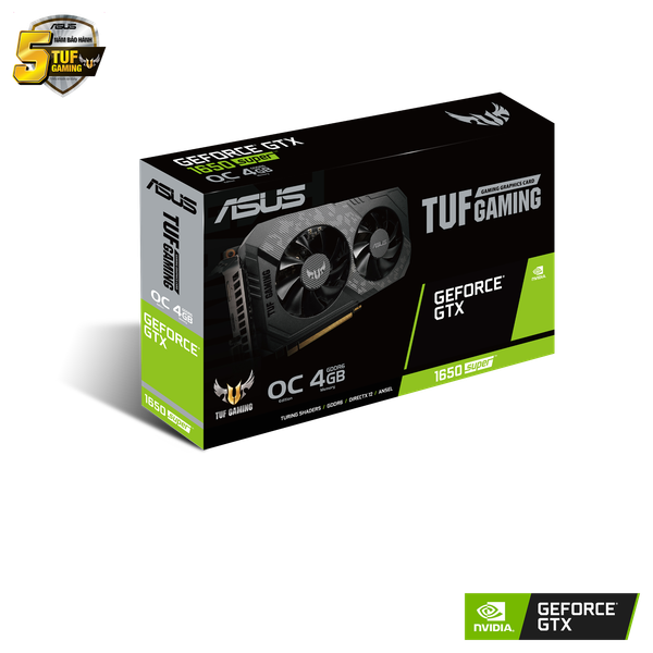  ASUS TUF Gaming GeForce GTX 1650 SUPER OC 4GB GDDR6 
