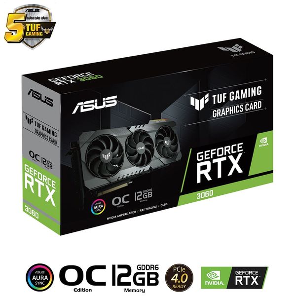  ASUS TUF Gaming GeForce RTX 3060 O12G 