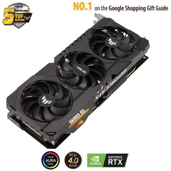  Card Màn Hình Asus Tuf Gaming GeForce RTX 3080 10GB V2 (Tuf-RTX3080-10G-V2-GAMING) 