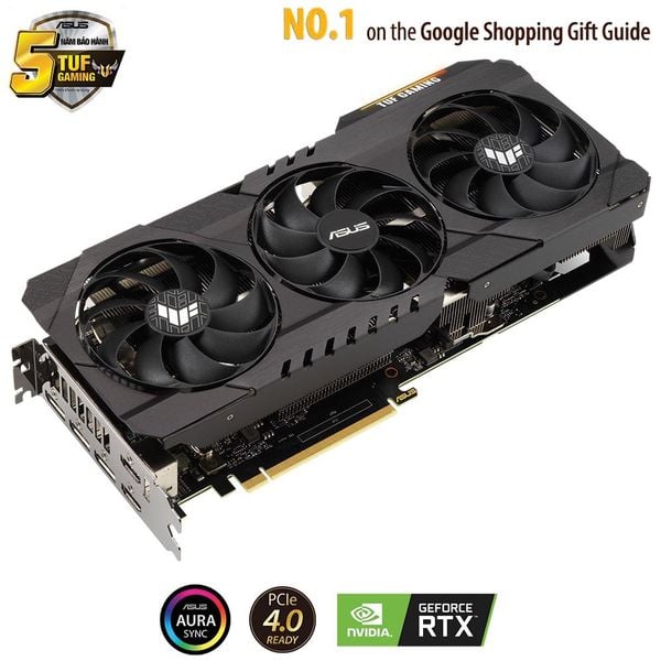  Card Màn Hình Asus Tuf Gaming GeForce RTX 3080 OC Edition 10GB V2 (Tuf-RTX3080-O10G-V2-GAMING) 