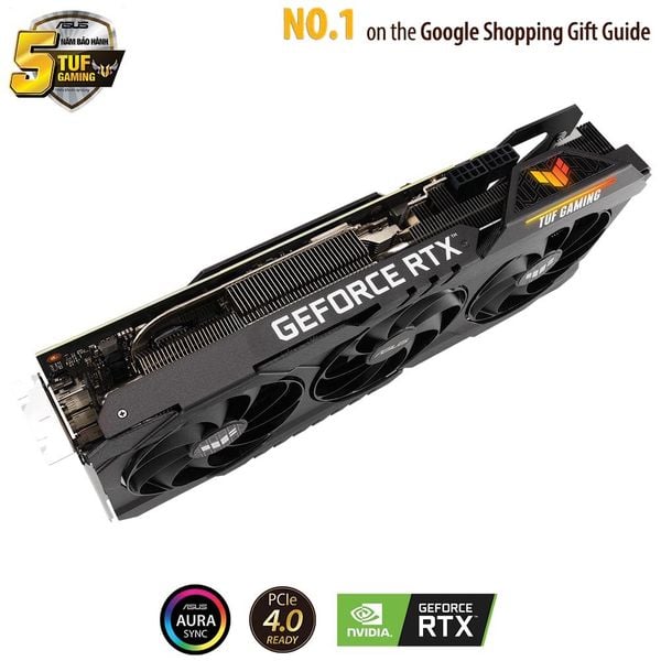  Card Màn Hình Asus Tuf Gaming GeForce RTX 3080 OC Edition 10GB V2 (Tuf-RTX3080-O10G-V2-GAMING) 