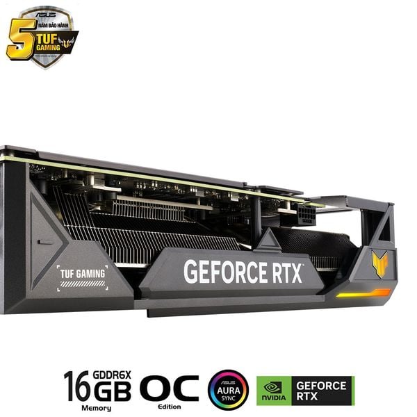  Card màn hình ASUS TUF Gaming GeForce RTX 4070 Ti SUPER 16GB GDDR6X OC Edition (TUF-RTX4070TIS-O16G-GAMING) 