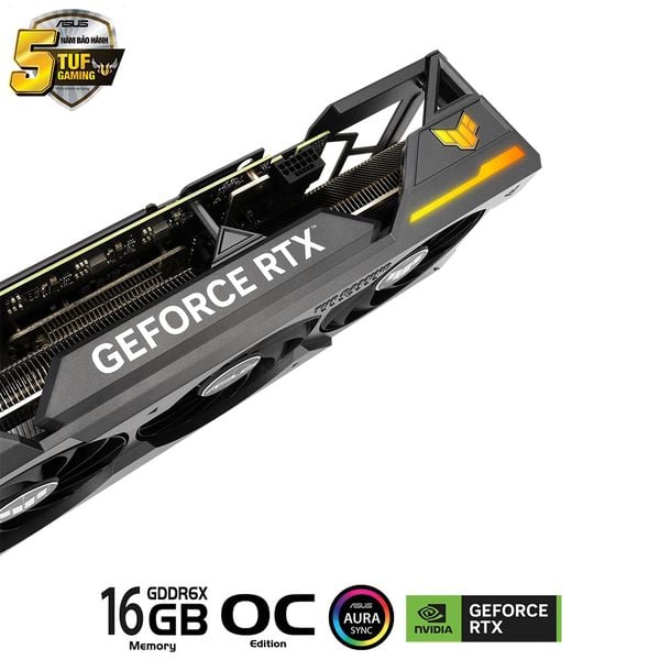  Card màn hình ASUS TUF Gaming GeForce RTX 4070 Ti SUPER 16GB GDDR6X OC Edition (TUF-RTX4070TIS-O16G-GAMING) 