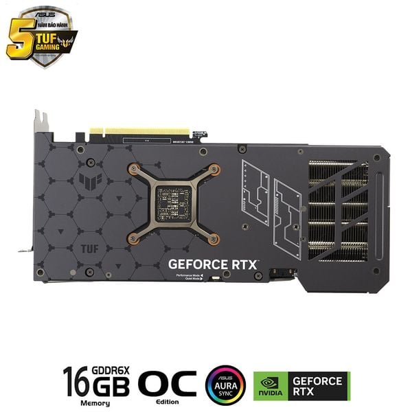  Card màn hình ASUS TUF Gaming GeForce RTX 4070 Ti SUPER 16GB GDDR6X OC Edition (TUF-RTX4070TIS-O16G-GAMING) 