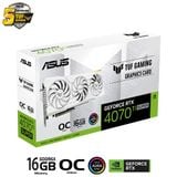  Card màn hình ASUS TUF Gaming GeForce RTX 4070 Ti SUPER 16GB GDDR6X White OC Edition (TUF-RTX4070TIS-O16G-WHITE-GAMING) 