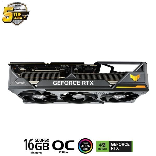  Card màn hình ASUS TUF Gaming GeForce RTX 4080 SUPER 16GB GDDR6X OC Edition (TUF-RTX4080S-O16G-GAMING) 