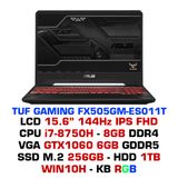  Laptop ASUS TUF Gaming FX505GM ES011T 