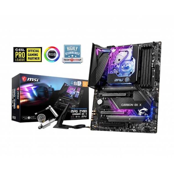  MSI MPG Z490 ATX CARBON EK X Gaming Motherboard 