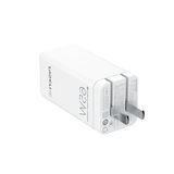  Sạc PISEN Pro GaN and Type-C (65W, 2xPD3.0, 1xQC4.0 ) - GB65-R20 WHITE 