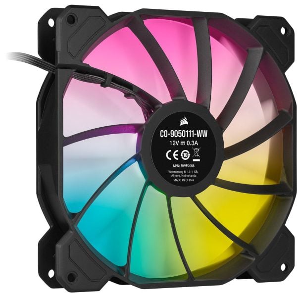  Bộ 2 quạt Corsair iCUE SP140 RGB Elite kèm Lighting Node CORE 