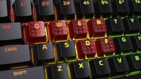  Bộ keycaps FPS & Moba HyperX (Red) 