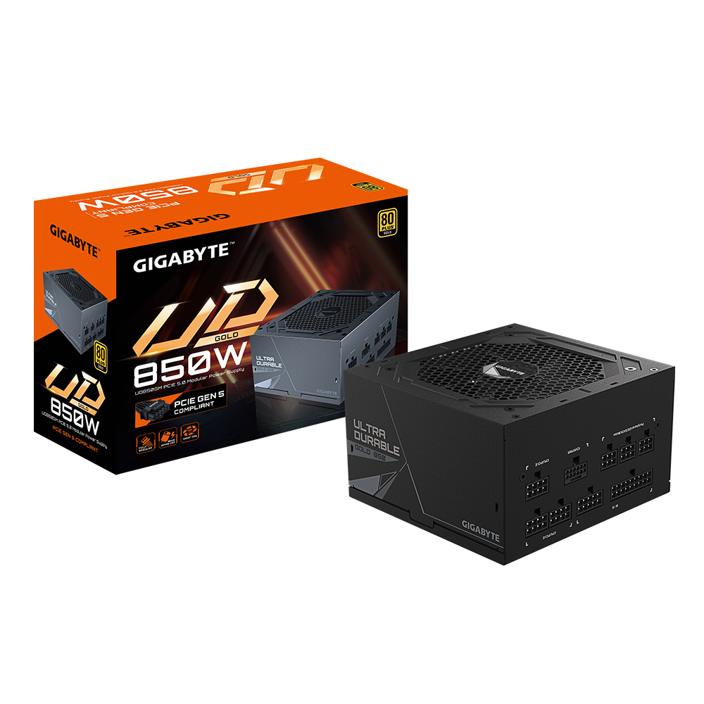 Nguồn Máy Tính Gigabyte Ud850Gm Pg5 - 80 Plus Gold - Full Modular (850W)