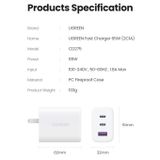  Bộ sạc nhanh GaN Nexode 65W Ugreen CD244 15333 