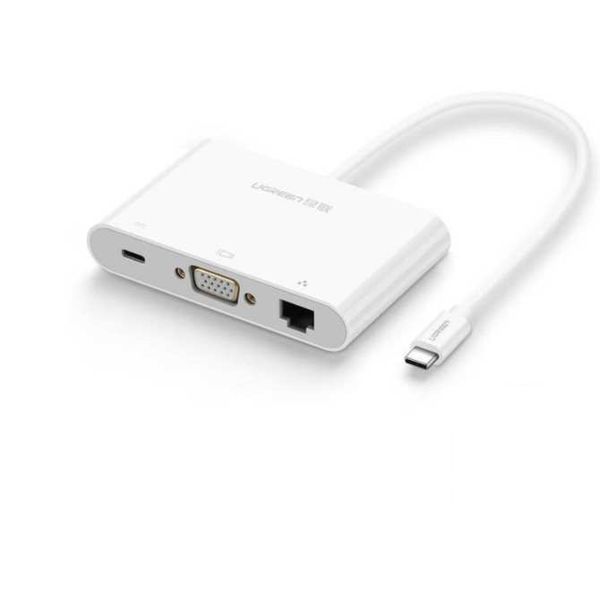  UGreen USB-C to VGA + Ethenet + Hub - US182 