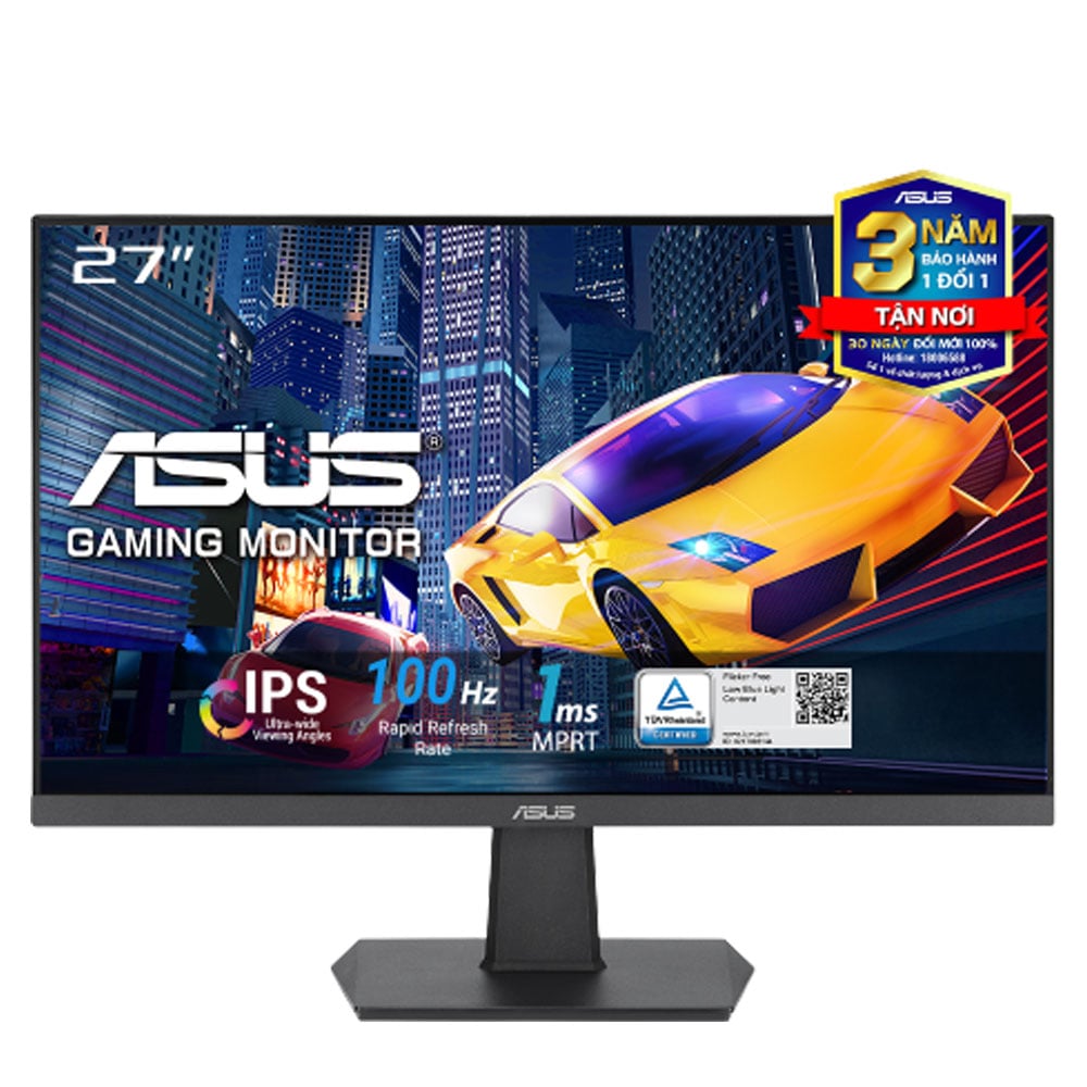 Màn hình ASUS VA27EHF 27 IPS 100Hz viền mỏng giá rẻ GEARVN COM