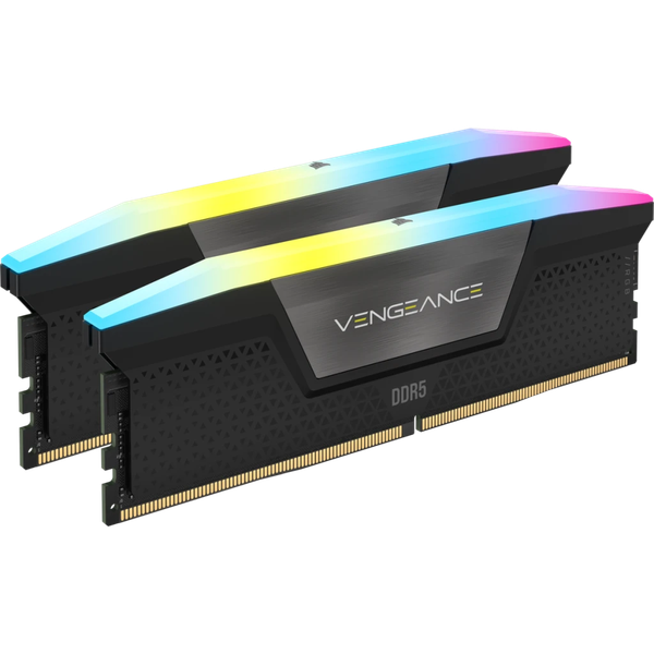 Ram Corsair Vengeance RGB Black 48GB (2x24GB) 5200 DDR5 (CMH48GX5M2B5200C38)