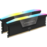  Ram Corsair Vengeance RGB 96GB (2x48GB) 5600 DDR5 Black (CMH96GX5M2B5600C40) 