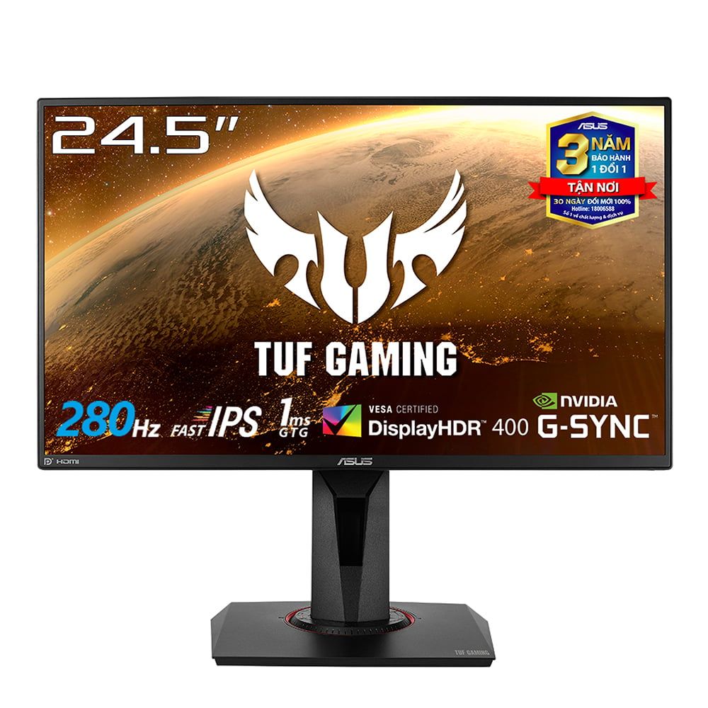 Màn Hình Lcd Asus Tuf Gaming Vg259Qm 25" Ips 280Hz Gsync