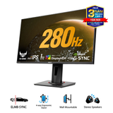  Màn hình ASUS TUF GAMING VG279QM 27" Fast IPS 280Hz G-Sync 1ms 