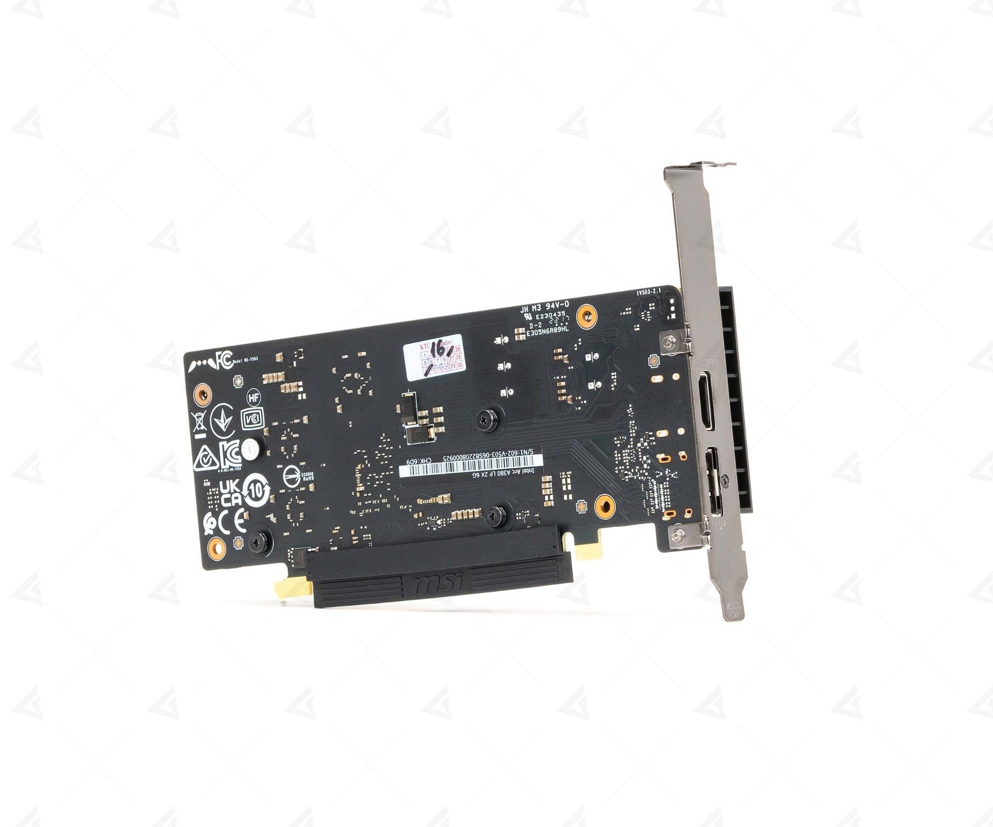  MSI Intel Arc A380 LP 2X 6G 