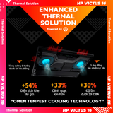  Laptop Gaming HP VICTUS 16 e0175AX 4R0U8PA 