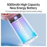  Quạt du lịch cầm tay đa năng Jisulife Life 4 J2842 3600Mah Grey 