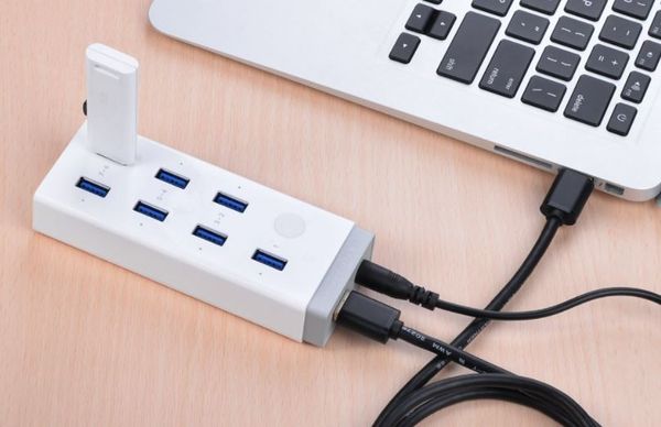  Phụ Kiện Ugreen HUB USB 3.0 20296 - 7 cổng 