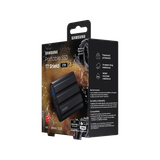  Ổ cứng di dộng SSD SamSung T7 Portable SHIELD 2TB, 2.5 inch, USB TypeC 3.2, Đen (MU-PE2T0S/WW) 