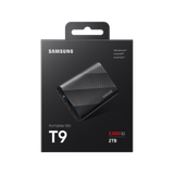  Ổ cứng di dộng SSD SamSung T9 Portable 2TB, 2.5 inch, USB TypeC 3.2, Đen (MU-PG2T0B/WW) 