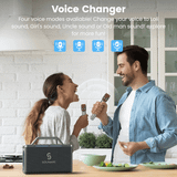  Loa di động kháng nước IPX6 SOUNARC K2 Karaoke Party Speaker - Black 