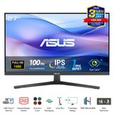  Màn hình ASUS VU279CFE-B 27" IPS 100Hz viền mỏng 