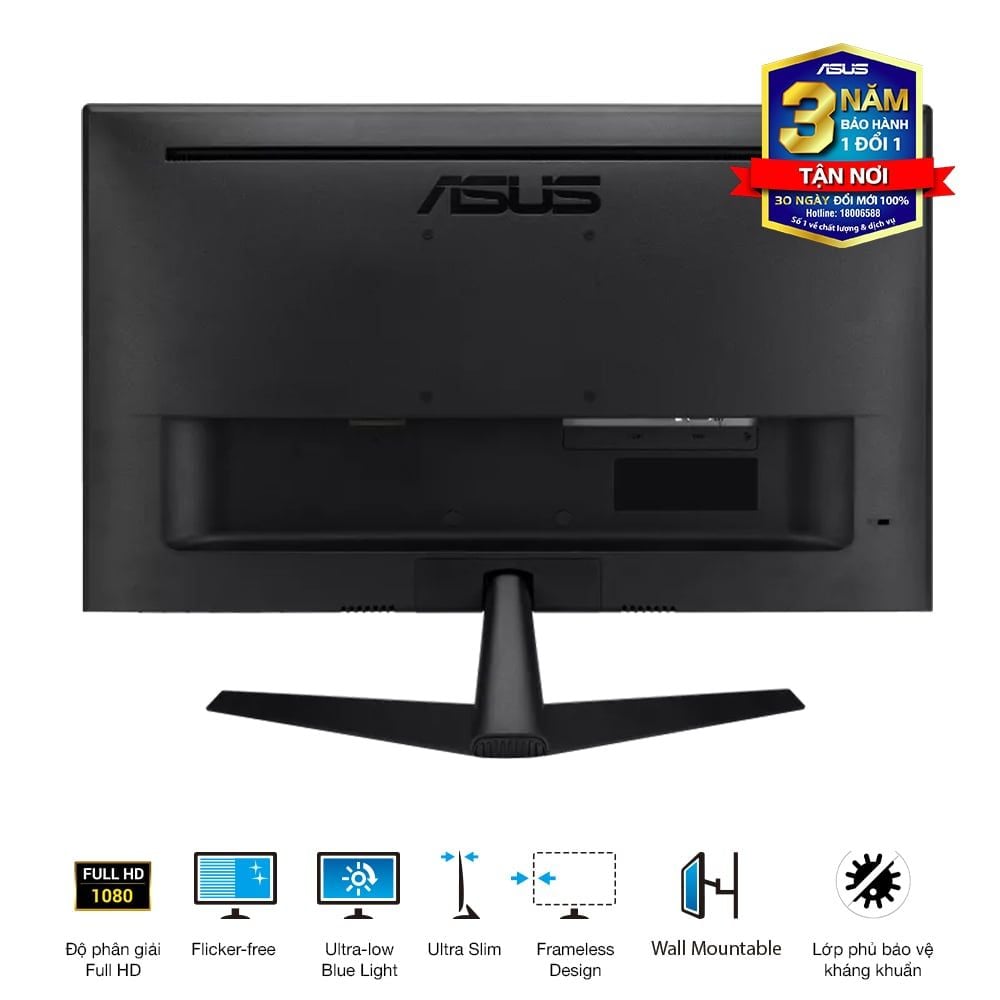 GEARVN - Màn hình ASUS VY249HGR 24“ IPS 120Hz viền mỏng