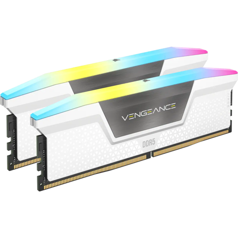 Ram Corsair Vengeance Rgb 32Gb (2X16Gb) 5600 Ddr5 White (Cmh32Gx5M2B5600C36Wk)