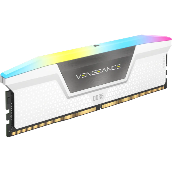  Ram Corsair Vengeance RGB 32GB (2x16GB) 5600 DDR5 White (CMH32GX5M2B5600C36W) 