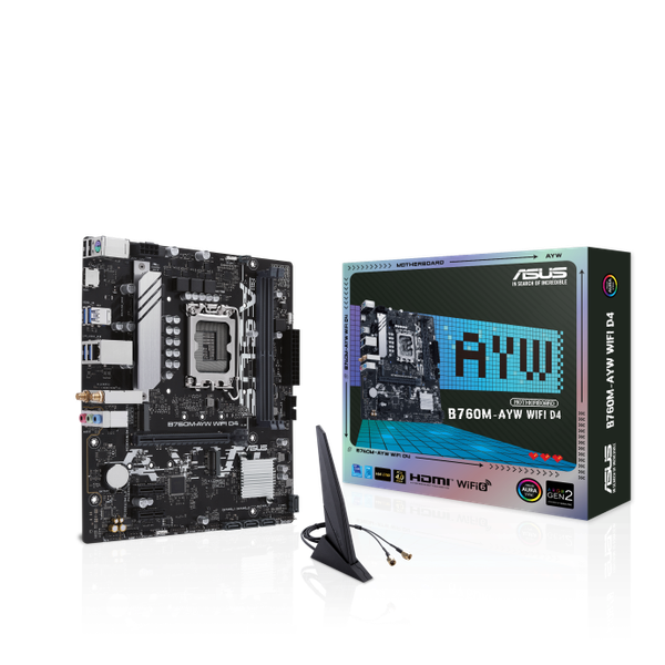 Bo mạch chủ ASUS B760M-AYW WIFI D4